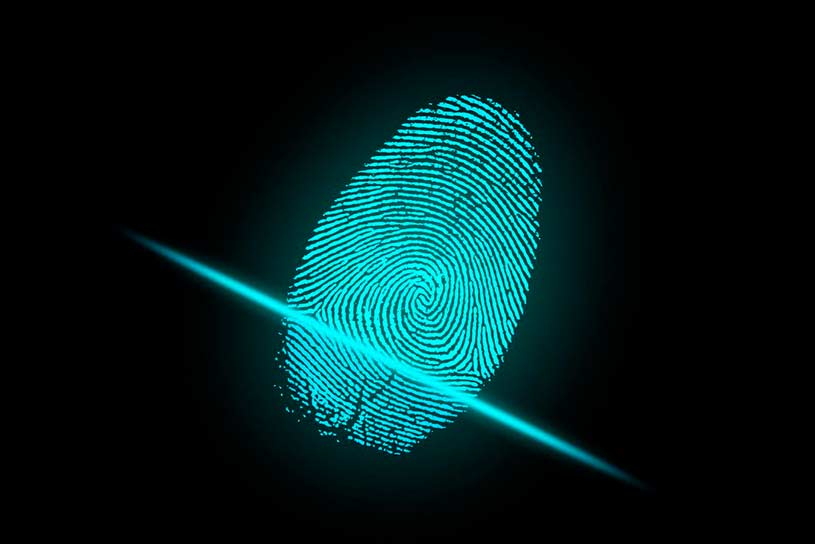 Huella dactilar - datos biometricos